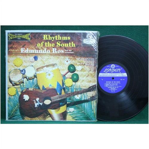 Edmundo Ros - Rhythms Of The South - Blue Back - PS 114 - EX
