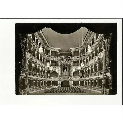 Germany MUNCHEN Altes Residenztheater Postcard by Garten