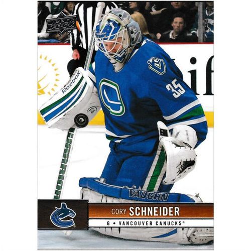 2012-13 Upper Deck - #183 - Cory Schneider