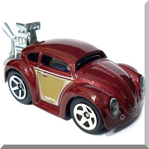 Hot Wheels - Volkswagen Beetle: 2010 New Models #04/44 - #004/240 *Burgundy*