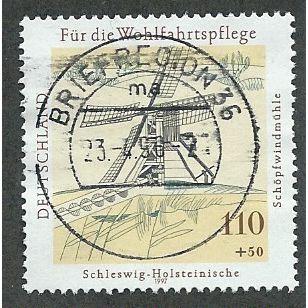 GER 1997 110pf+ 50 'CHARITY - MILLS' FINE USED (EBID48-546)