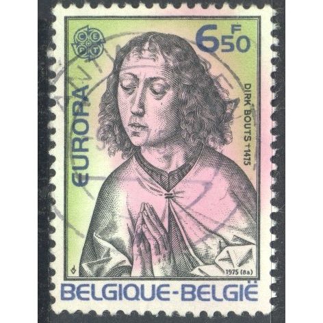 Belgium 1975 - SG2388 - 6f.50 black, blue & green - "An Apostle" (detail) - used