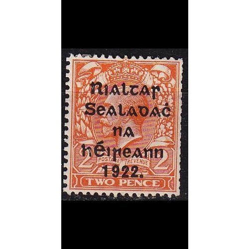 IRLAND IRELAND [1922] MiNr 0014 II ( */mh )