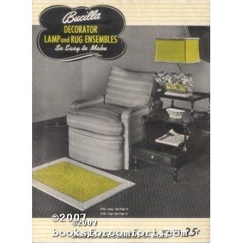 Bucilla Decorator Lamp and Rug Ensembles So Easy to Make Vol 154