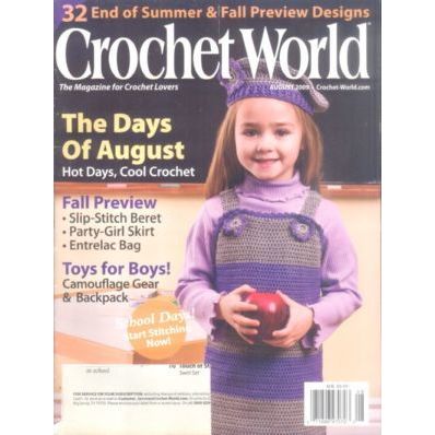Crochet World Vol 32 No 4 August 2009