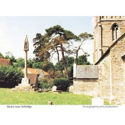 John Bedbere Grave Merchant Somerset Weare Axbridge Church Rare Photo Postcard