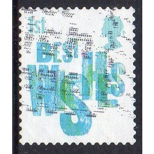 GB 2006 Smilers Booklet Stamps - Occasions - Best Wishes 1st used