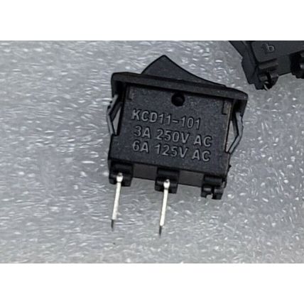 10 Small Mini Black On/Off Rocker Switches SPST 2 Pin Car Dash Boat 12V