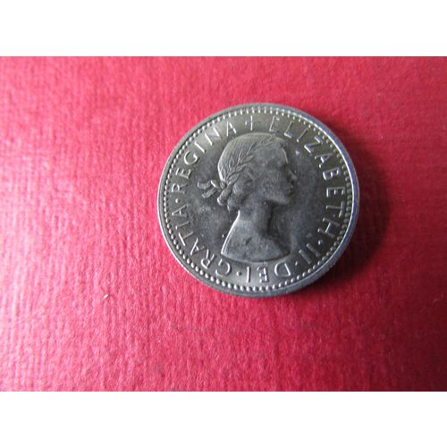 1967 QUEEN ELIZABETH II SIXPENCE FREE POST. (ed) o P