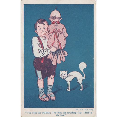 GB circa 1910 I've Done the Washing I've Done the Scrubbing by Blighty series