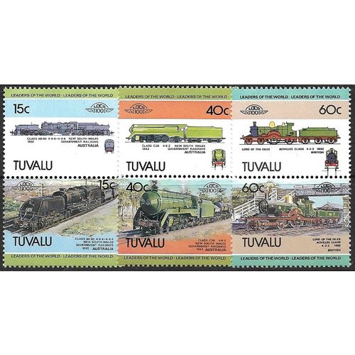 1984 6 different values - MNH (**) - TRAIN