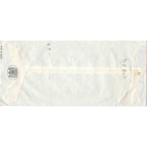Canada Military Mail Stampless 1951, Diplomatic Air Bag "Secret" mail