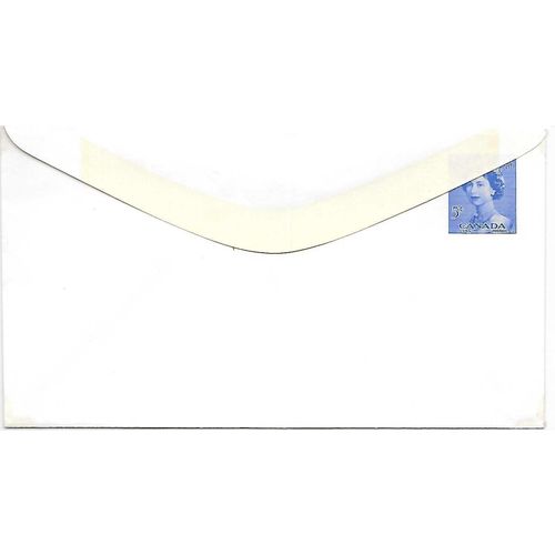 Canada #EN72 Elizabeth II Karsh Postal Envelope MINT, Narrow Gum, Thin Paper