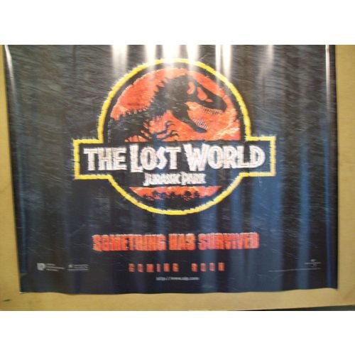 THE LOST WORLD: JURASSIC PARK Advance Movie Quad Poster