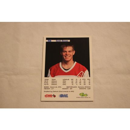 Curtis Bowen 1993 Classic '93 Hockey Draft NO. 16
