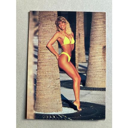 Ujena Swimwear Illustrated 1993 Edition Base trading card # 45 LaDawn Snyder (A)