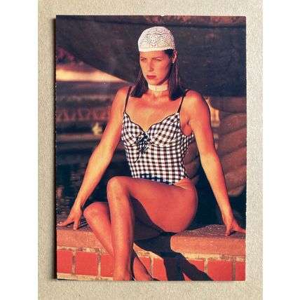 Ujena Swimwear Illustrated 1994 Edition Base trading card # 34 Denise Nelson (A)