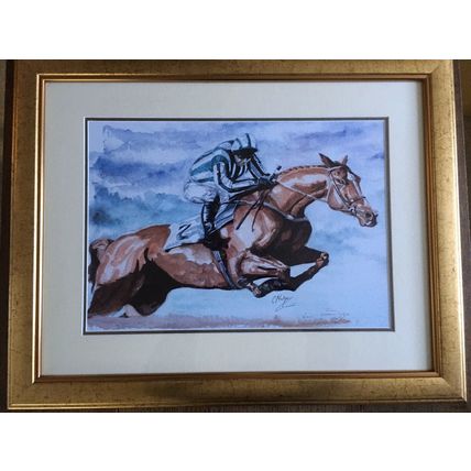 Barton Cheltenham Festival Racehorse Limited Edition Print 8/1000