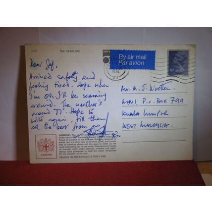 multiview, LONDON. used postcard 1976 pm John Hinde '=
