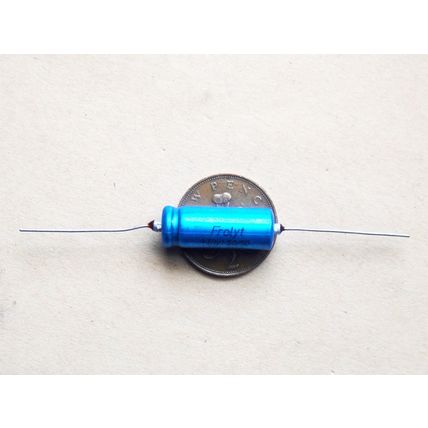 Electrolytic Capacitor 50µF 50V Frolyt German Made New Old Stock Transistor Amp?