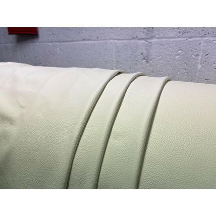 Italian Full Whole Leather Cow Hide Colour Panna