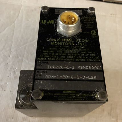 NEW UFM UNIVERSAL FLOW METER gdn-1-20-g-s-0-l26, gdn-1-20-g-s-o-l26,AA
