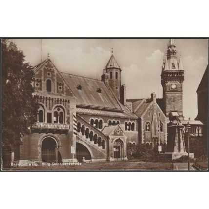Burg Dankwarderode, Braunschweig, c.1910s - Baxmann Foto-AK
