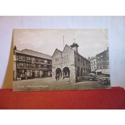 THE MARKET HOUSE, ROSS-ON-WYE, Herefordshire unused postcard by F Frith =