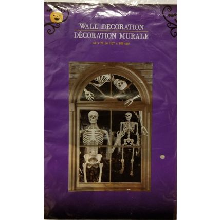 Halloween Themed Wall Cover Poster Decoration 42" x 72" inches *Choose Style*