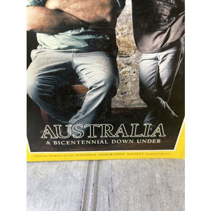 National Geographic Magazine February 1988 Australia - Vintage Collectable p2