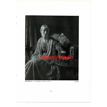 Arabella, L Campbell Taylor (Others On Reverse), Book Illustration, 1931