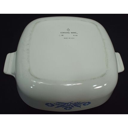 USA Mint Vintage Corning Ware Blue P-1-B Cornflower 1 Quart 8 7/8 Length