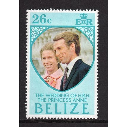 Belize - 1973 - 26c Royal Wedding, Mint Never Hinged