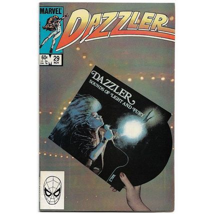 Dazzler #29 (1983) *Marvel Comics / Alison Blaire / Cover by Bill Sienkiewicz*