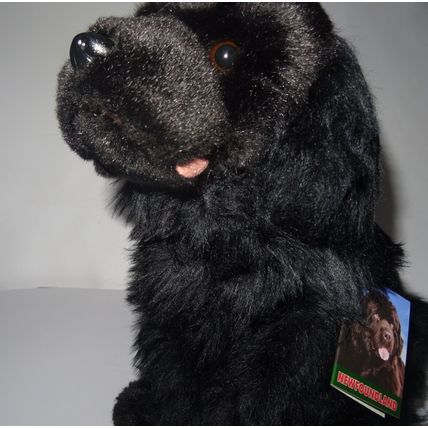 Newfoundland 12" toy dog as it is, personalised, gift wrapped, 3 options