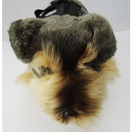 Schnauzer shaped hand or shoulder bag by Faithful Friends Collectables