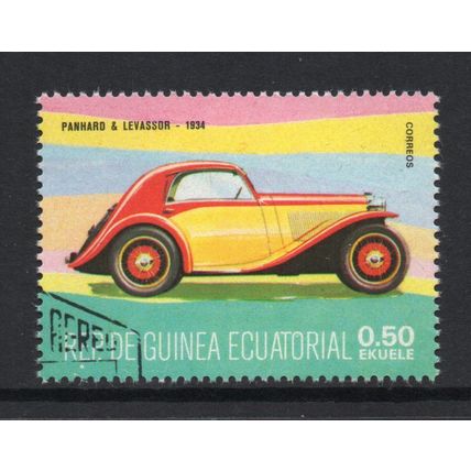 Equatorial Guinea - 1977 - 0.50Ek Classic Cars, Used