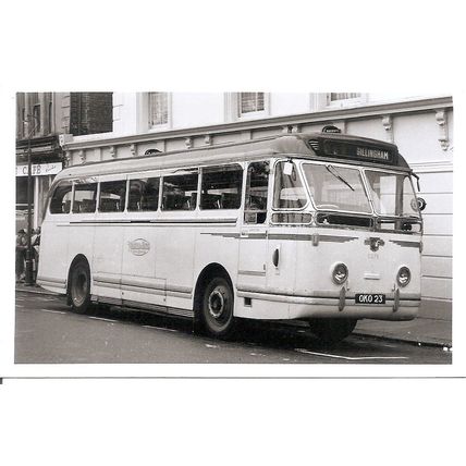 Black & White Photograph of Maidstone & District Motor Services Ltd. - OKO 23