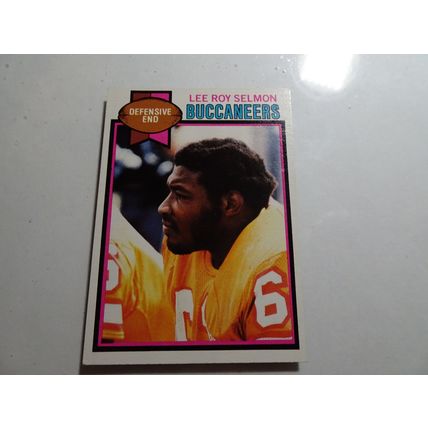1979 Topps Football Card # 123 Lee Roy Selmon VG-Ex (4) Tampa Bay Buccaneers