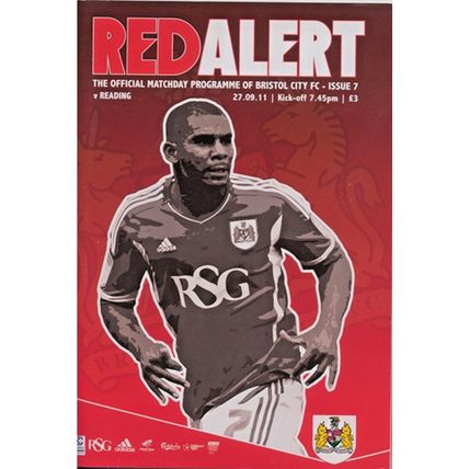 BRISTOL CITY v READING CHAMPIONSHIP 2011/12