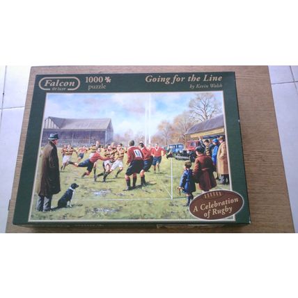 GOING FOR THE LINE by Kevin Walsh Jigsaw Puzzle (Falcon) A Celebration of Rugby