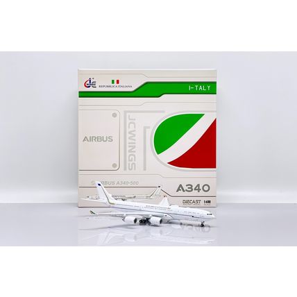 A340-500 ITALIAN AIR FORCE REG: I-TALY WITH ANTENNA - JCWINGS LH4306 1/400