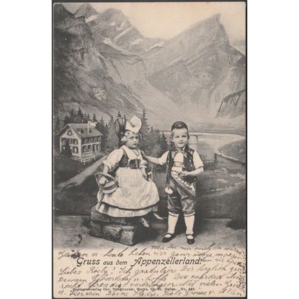 Gruss aus dem Appenzellerland, 1902 - Tischhauser AK