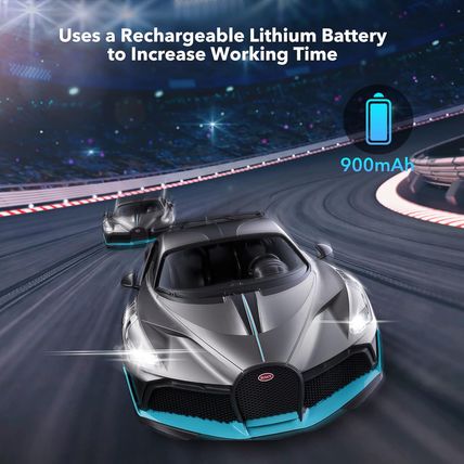 MIEBELY Remote Control Car, Bugatti Divo 1/12 Scale Rc Cars 12Km/H, 2.4Ghz Licen