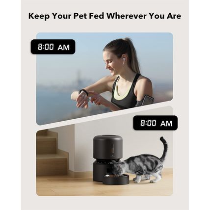 PETLIBRO Automatic Cat Feeder, Automatic Cat Food Dispenser with Freshness Prese