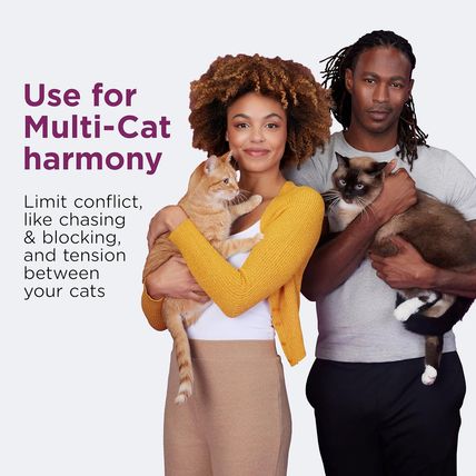 COMFORT ZONE 6 Pack Multicat Diffuser Refills; Cat Calming Pheromones Help Anxie