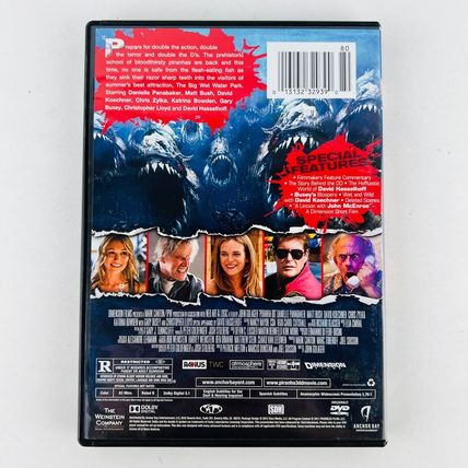 Piranha DD DVD 2012 Katrina Bowden; Christopher Lloyd; Ving Rhames