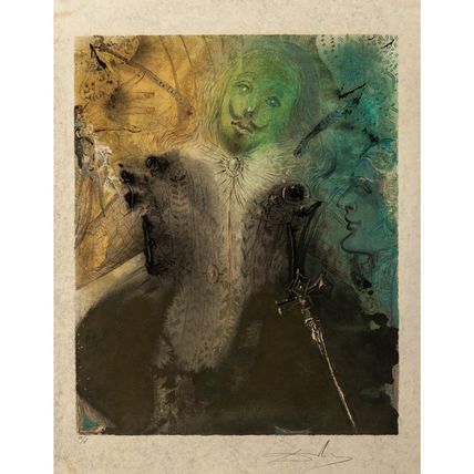 Salvador Dalí Three Plays by the Marquis de Sade 1969 Picture 21 Poster Canvas M