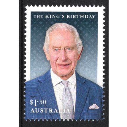 AUSTRALIA 2024: KING'S BIRTHDAY - $1.50 MNH (G17)