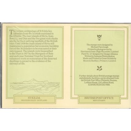 GB stamps 1981 - Presentation Pack - 50th Anniv Scottish National Trust
